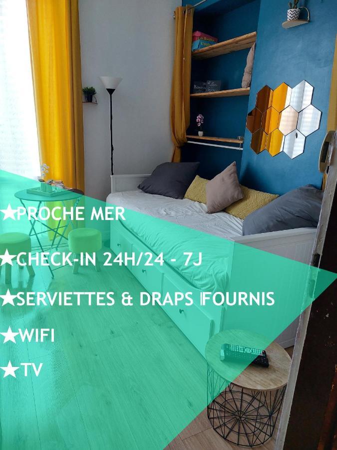 Joli Studio - Proche Mer - Balcon เลออาฟร์ ภายนอก รูปภาพ