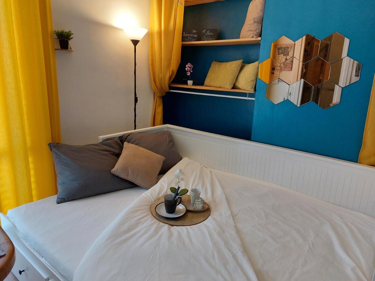 Joli Studio - Proche Mer - Balcon เลออาฟร์ ภายนอก รูปภาพ